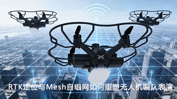 RTK定位, Mesh自组网, 5G低空覆盖, 无人机编队通信, 低空基础设施
